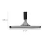 WOLFPACK LINEA PROFESIONAL Nettoyeur de vitres professionnel en acier inoxydable 30 cm