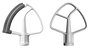 Kitchenaid 5KSM175 PS EBK Robot de cuisine Artisan à bol de 4,8 L en fonte avec accessoires - Batteur plat, fouet, crochet