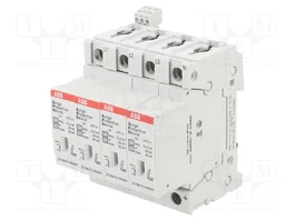 ABB OVR T1-T2 4L 12.5-275S P TS QS Limiteur de surtensions Type 1+2 4 pôles