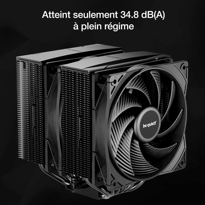Be Quiet! Pure Rock Pro 3 Black Ventirad CPU
