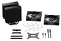 be quiet! Pure Rock Pro 3 Black - Ventilateur Dissipateur CPU Double 12 cm PWM, Silencieux, Compatible Intel/AMD