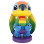 EXQUISITE GAMING Support de jeu figurine Rainbow Stitch Disney 20 cm - Compatible PlayStation 5 DualSense, Xbox Series S/X, iPhone et smartphones