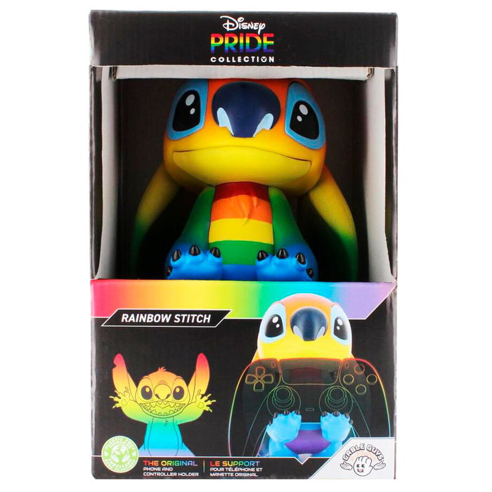 EXQUISITE GAMING Support de jeu figurine Rainbow Stitch Disney 20 cm - Compatible PlayStation 5 DualSense, Xbox Series S/X, iPhone et smartphones EXQUISITE GAMING Support de jeu figurine Rainbow Stitch Disney 20 cm - Compatible PlayStation 5 DualSense, Xbox Series S/X, iPhone et smartphones