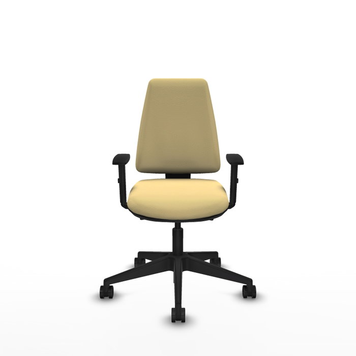 PIQUERAS Y CRESPO Chaise de Bureau Elche AS Crème