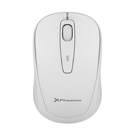 Phoenix Technologies M250 Souris Sans Fil 2.4 GHz Silent Click 1600 DPI Bluetooth USB Optique Blanche