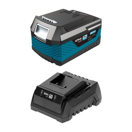 Koma Tools Pack batterie Li-ion 20V 4,0 Ah et chargeur 20V 60W