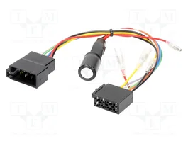 4CARMEDIA Adaptateur ISO pour véhicules avec fonction START/STOP