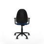PIQUERAS Y CRESPO Chaise de bureau Aýna bleu clair avec accoudoirs 1D