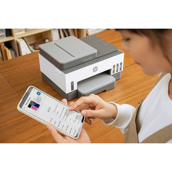 HP 6UU47A Imprimante Multifonction Jaune et Gris