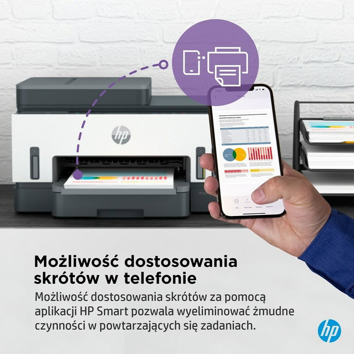 HP 6UU47A Imprimante Multifonction Jaune et Gris