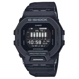 Casio G-Shock GBD-200-1ER Montre connectée sport multifonctions - Noir - Résistante aux chocs, podomètre, accéléromètre, étanche 200m