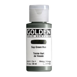 Golden Peinture Acrylique Fluide Vert Sève 30 ml