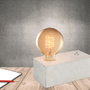 Home Deco Light Lámpara Cemento 9,5x19,5 H.9