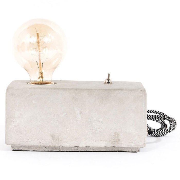 Home Deco Light Lámpara Cemento 9,5x19,5 H.9 Home Deco Light Lámpara Cemento 9,5x19,5 H.9