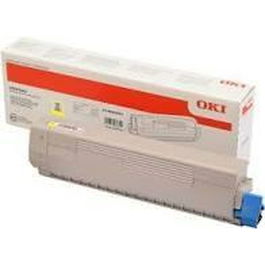 OKI 46443101 Cartouche Toner Jaune XL - Compatible avec Imprimantes OKI