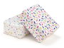 Arte Regal Rouleau Papier Cadeau 70x200 cm Motif Confetti et Étoiles (Set de 50)