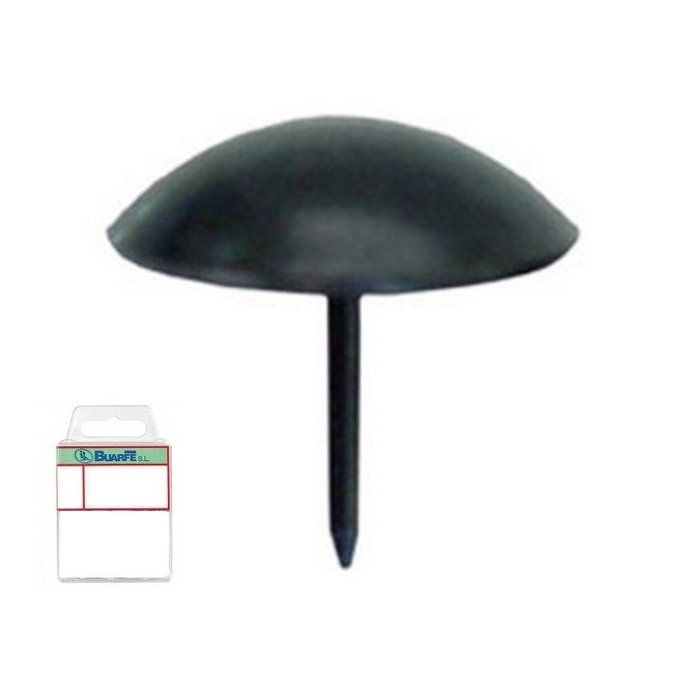 DUVER Blister de tachuelas noires 10 mm DUVER Blister de tachuelas noires 10 mm
