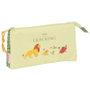 Safta Trousse Fourre-Tout Triple Mufasa Vert Beige Disney