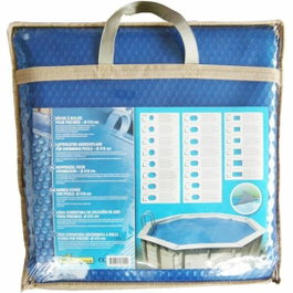 Ubbink Bâche à bulles bleue 250x450 cm pour piscine rectangulaire