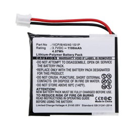 CoreParts Batterie pour GPS Navigator 1100mAh 3,7V Black