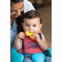 Nuby Lot de 3 anneaux de dentition multicolores sans BPA
