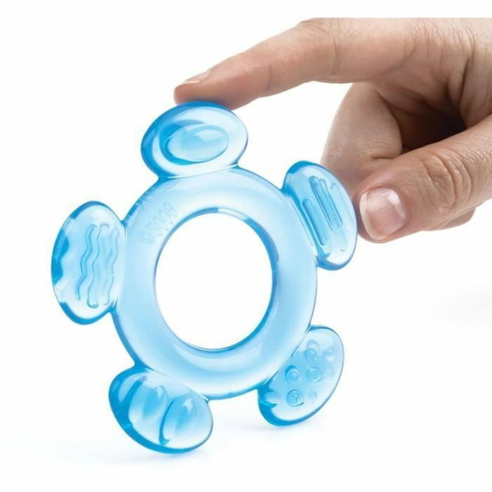 Nuby Lot de 3 anneaux de dentition multicolores sans BPA