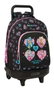 Safta Monster High Mochila avec roues compacte extensible 33x45x22cm