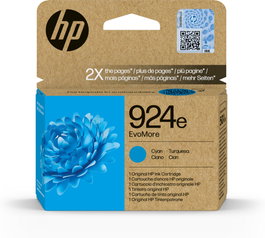 HP 924e EvoMore Cartouche d'encre Cyan
