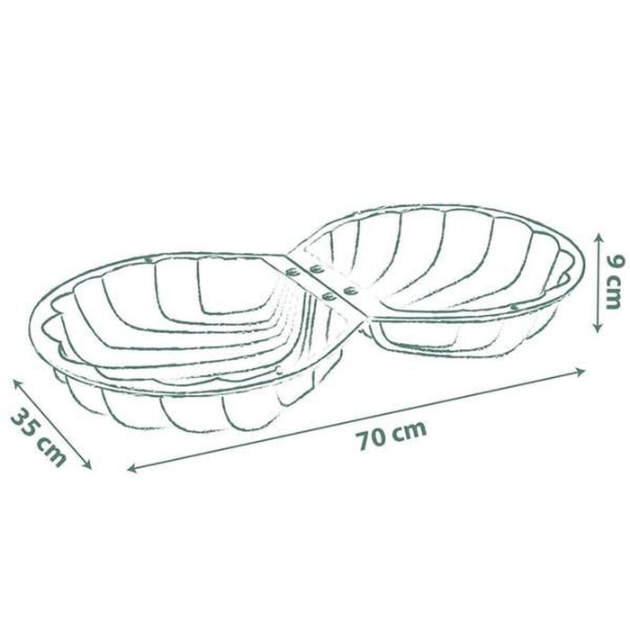 Bac à sable Smoby Life Plastique