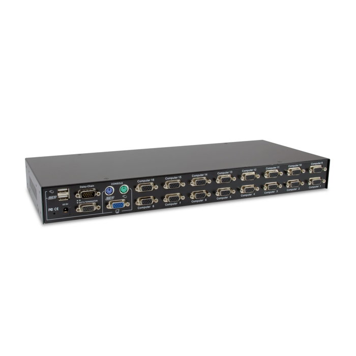LevelOne KVM-3216 Commutateur KVM 16 ports PS/2-USB VGA LevelOne KVM-3216 Commutateur KVM 16 ports PS/2-USB VGA