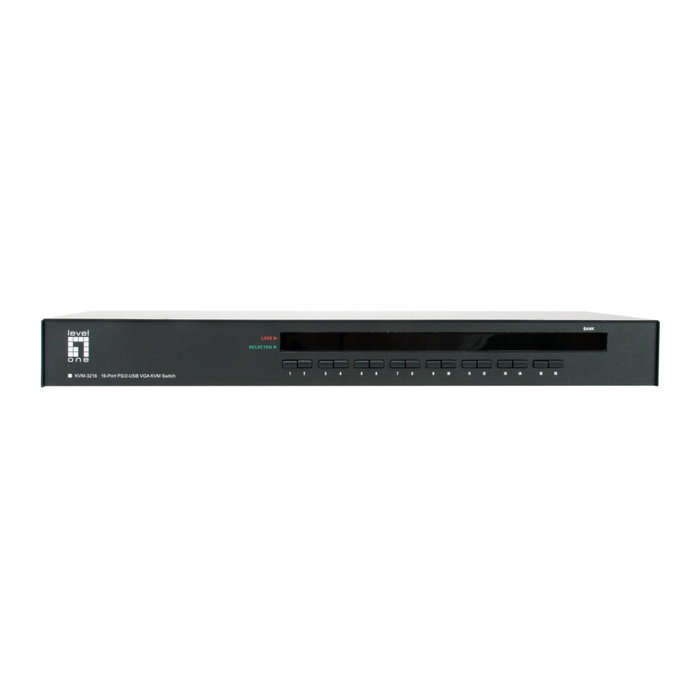 LevelOne KVM-3216 Commutateur KVM 16 ports PS/2-USB VGA LevelOne KVM-3216 Commutateur KVM 16 ports PS/2-USB VGA