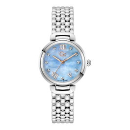 GC Z64003L3 avec cadran bleu et bracelet gris