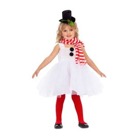 My Other Me Déguisement Bonhomme de Neige avec Tutu, 5-6 Ans