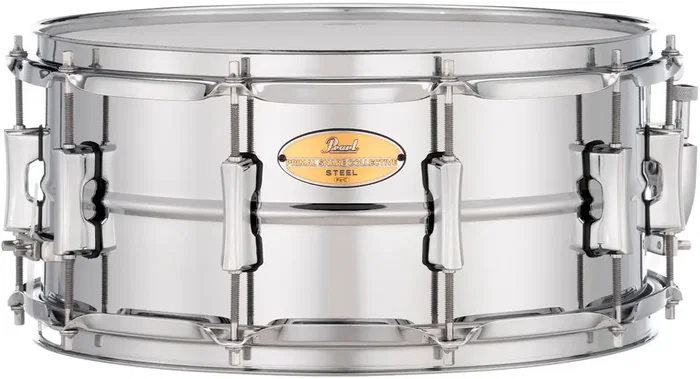 Pearl Caisse Claire 14 X 6,5" Primal Collective Ssp - Acier Pearl