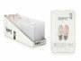 Kipit Boîte de Rangement pour Chaussures Femme 19x10.5x33 cm Plastique Transparent (Set de 12)