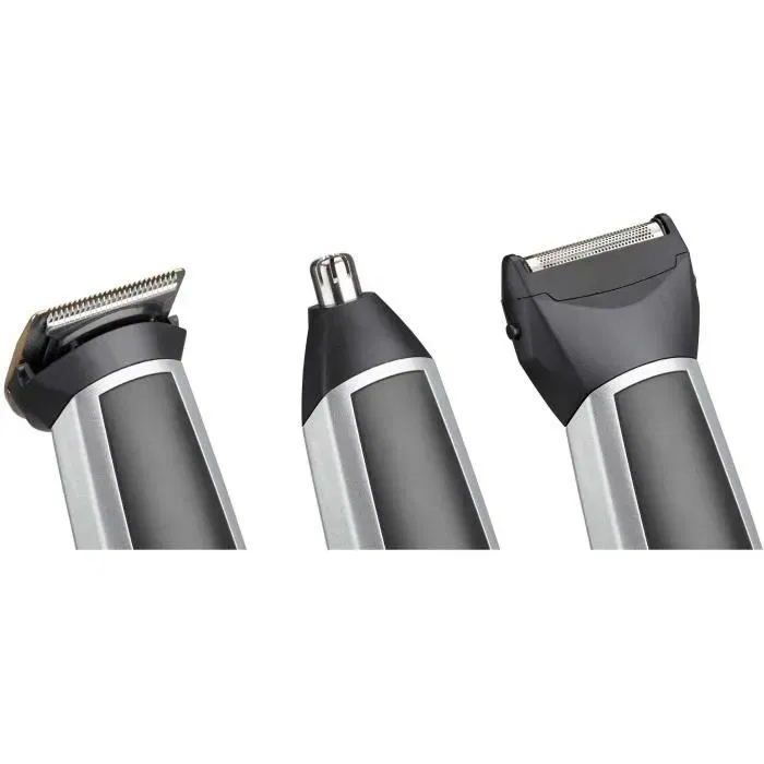 Babyliss Tondeuse Homme Multi-usages 8 en 1 MT726E Titanium Sans Fil 34 mm - Guide de Coupe Ajustable, Rasoir, Tondeuse Nez, Autonomie 60 min Babyliss Tondeuse Homme Multi-usages 8 en 1 MT726E Titanium Sans Fil 34 mm - Guide de Coupe Ajustable, Rasoir, Tondeuse Nez, Autonomie 60 min