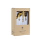DKD Home Decor Couverts Blanc et Doré en Acier Inoxydable, 24 Pièces