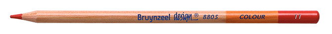 Bruynzeel Design Crayon de couleur Rouge carmin Bruynzeel Design Crayon de couleur Rouge carmin