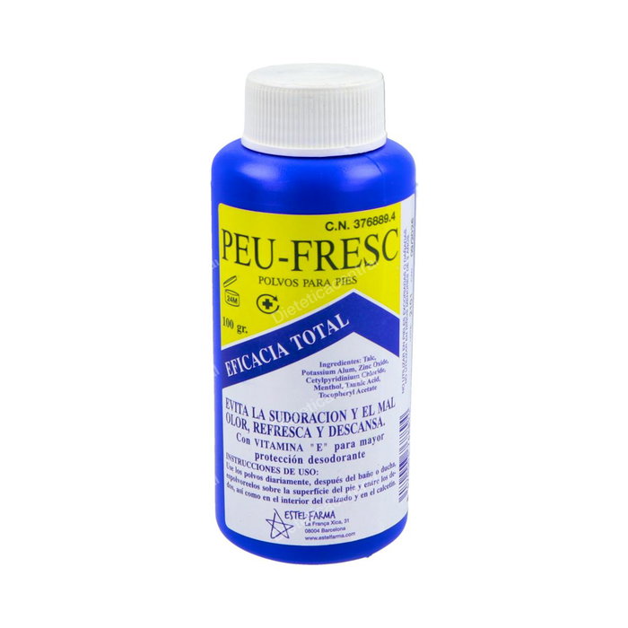 ESTEL-FARMA Peu-Fresc Poudre pour les pieds 100 g ESTEL-FARMA Peu-Fresc Poudre pour les pieds 100 g