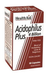 HEALTH AID Acidophilus Plus 4 Milliards 60 Capsules