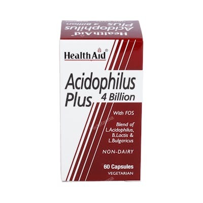 Health Aid Acidophilus Plus 4 Billion 60 capsules