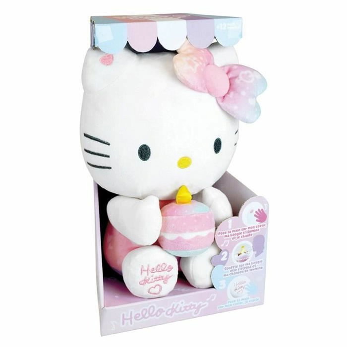 Jemini Hello Kitty Peluche Interactive Anniversaire +/- 26 cm