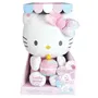 Jemini - Peluche interactive Hello Kitty - Anniversaire, musique, bougie et rires - 26 cm
