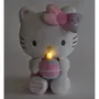 Jemini - Peluche interactive Hello Kitty - Anniversaire, musique, bougie et rires - 26 cm