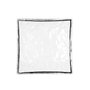 Quid Assiette plate Quid Select Filo Carrée Blanc Noir 19 x 19 x 4,5 cm (12 Unités)