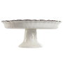 Assiette plate Home ESPRIT Blanc Marron Porcelaine 26 x 26 x 11 cm