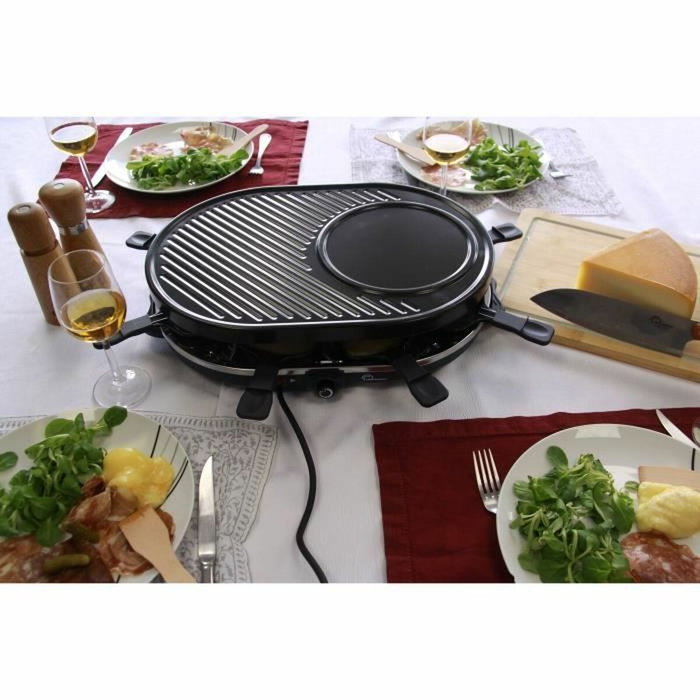 Little Balance Multi Cheese 3-en-1 Appareil à raclette, grill et crêpière, Bleu nuit Little Balance Multi Cheese 3-en-1 Appareil à raclette, grill et crêpière, Bleu nuit