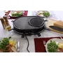 Little Balance Appareil à Raclette 3-en-1 Multi Cheese - 8 Personnes, 1200 W, Bleu Nuit - Raclette, Grill et Crêpière