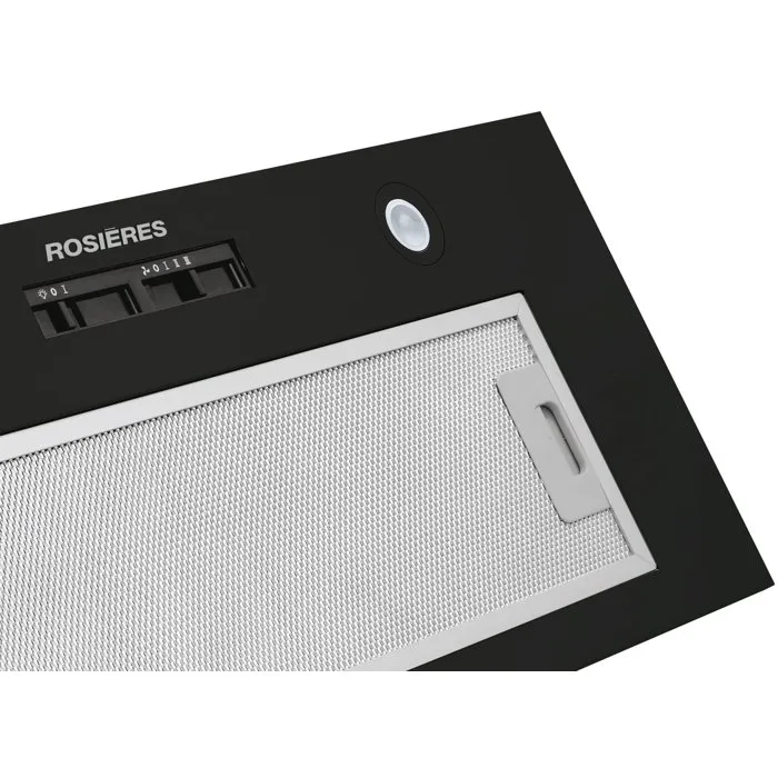 Rosieres RHG580/1PN/1 Hotte groupe filtrant Noir et Inox