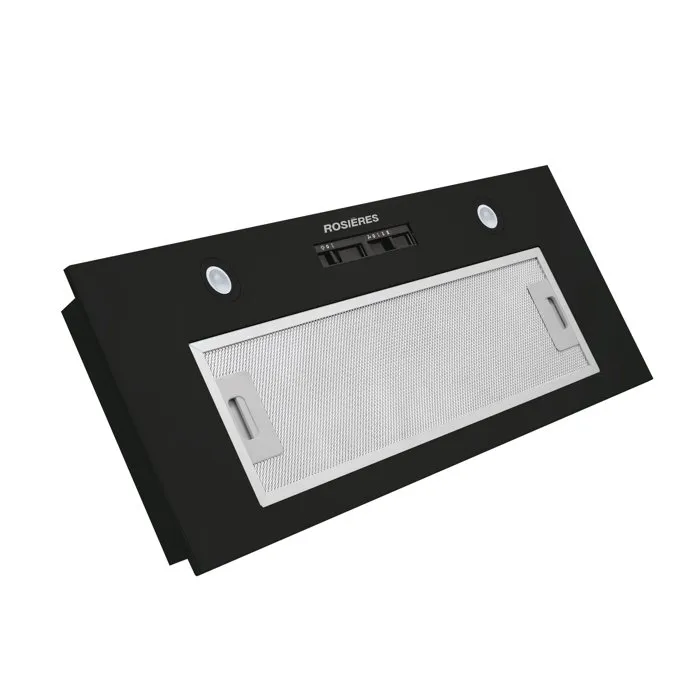 Rosieres RHG580/1PN/1 Hotte groupe filtrant Noir et Inox